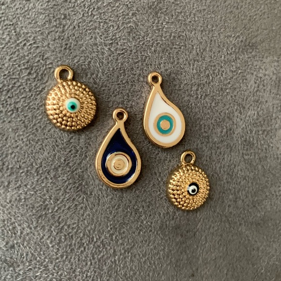 sarrah Jewelry - 4 New Evil Eye Good Luck Charms